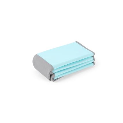 Kinder-Trockenpool mit Bällen, Ø 80 cm, blau/grau