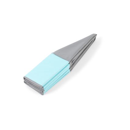 Kinder-Trockenpool mit Bällen, Ø 80 cm, blau/grau