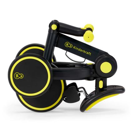 KINDERKRAFT - Kinderlaufrad 3in1 4TRIKE gelb/schwarz