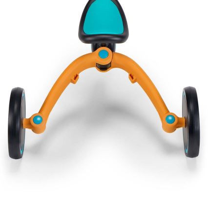 KINDERKRAFT - Kinderlaufrad 3in1 4TRIKE Gelb/Türkis
