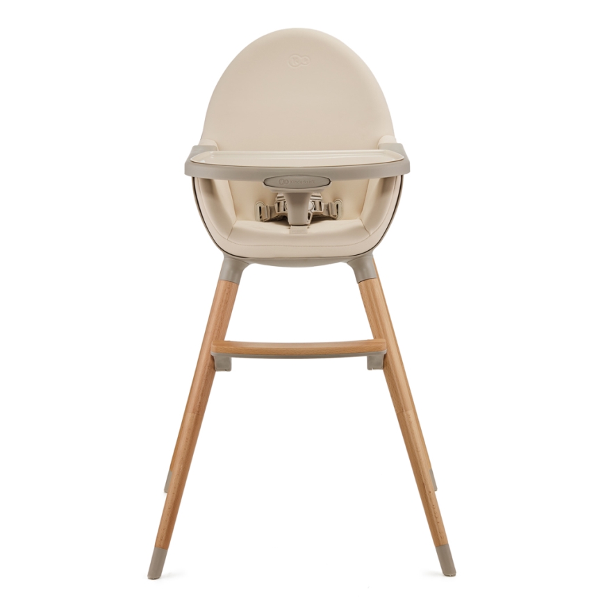 KINDERKRAFT - Esstischstuhl für Kinder 2v1 FINI2 Buche/beige