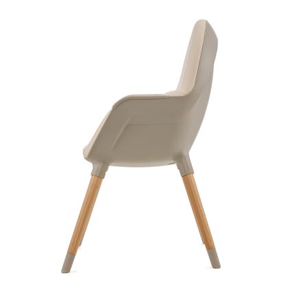 KINDERKRAFT - Esstischstuhl für Kinder 2v1 FINI2 Buche/beige