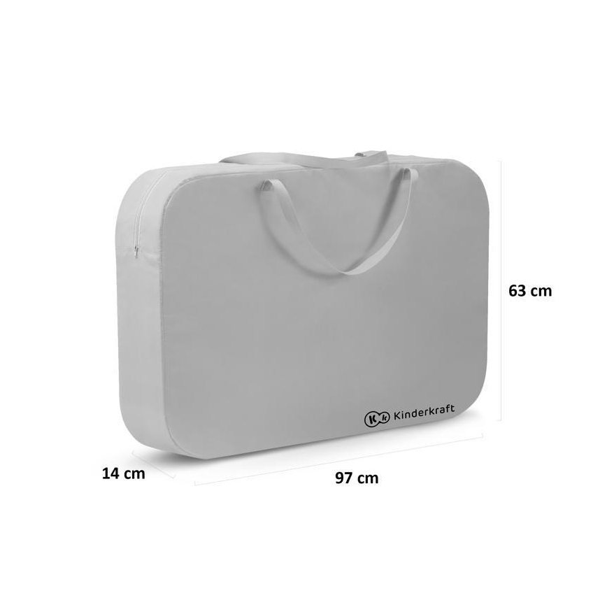 KINDERKRAFT - Kinder-Reisebett 4in1 SOFI grau