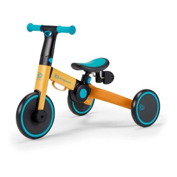 KINDERKRAFT - Kinderlaufrad 3in1 4TRIKE Gelb/Türkis