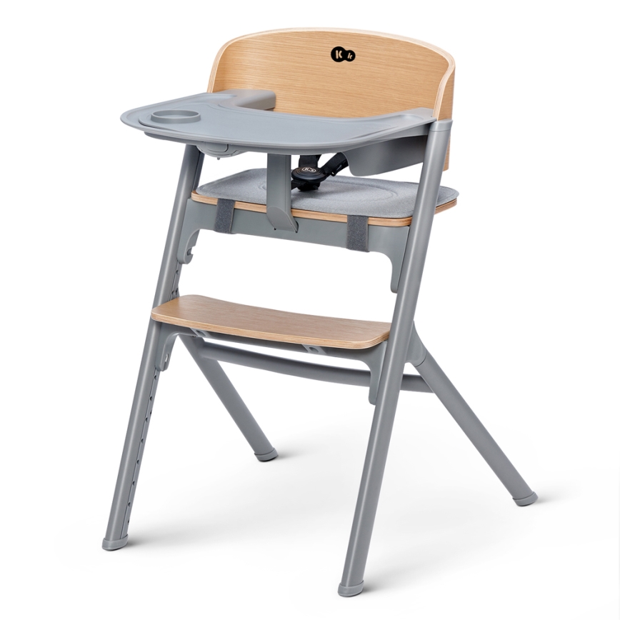 KINDERKRAFT SELECT - Kinderhochstuhl 3in1 LIVY Premium Eiche + Liege CALMEE