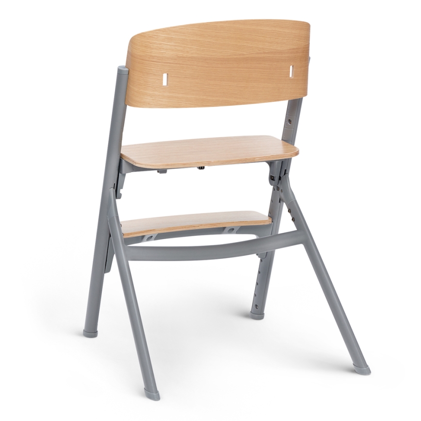 KINDERKRAFT SELECT - Kinderhochstuhl 3in1 LIVY Premium Eiche + Liege CALMEE