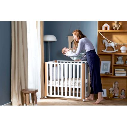 KINDERKRAFT SELECT - Kinderbett 4-in-1 KOYA Premium Buche/Kiefer