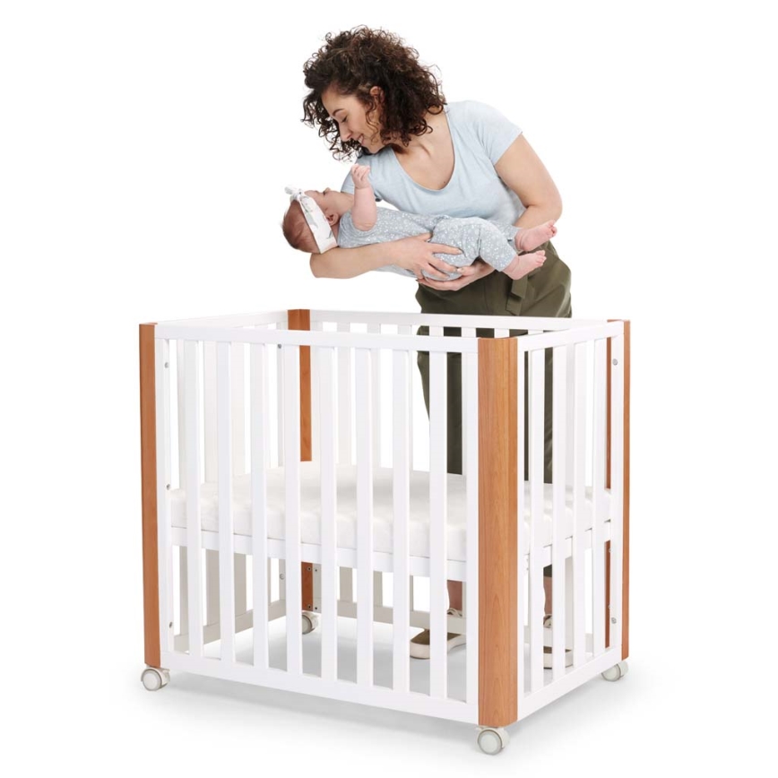 KINDERKRAFT SELECT - Kinderbett 4-in-1 KOYA Premium Buche/Kiefer