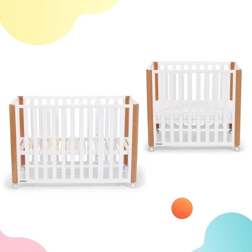 KINDERKRAFT SELECT - Kinderbett 4-in-1 KOYA Premium Buche/Kiefer