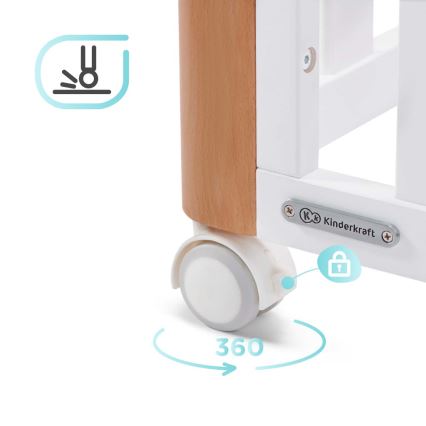 KINDERKRAFT SELECT - Kinderbett 4-in-1 KOYA Premium Buche/Kiefer
