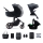 KINDERKRAFT SELECT - Kombinierter 3-in-1 Kinderwagen PRIME 2 Premium Venezian Schwarz + Autositz