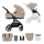 KINDERKRAFT SELECT - Kombinierter Kinderwagen 2in1 YOXI Sandbeige