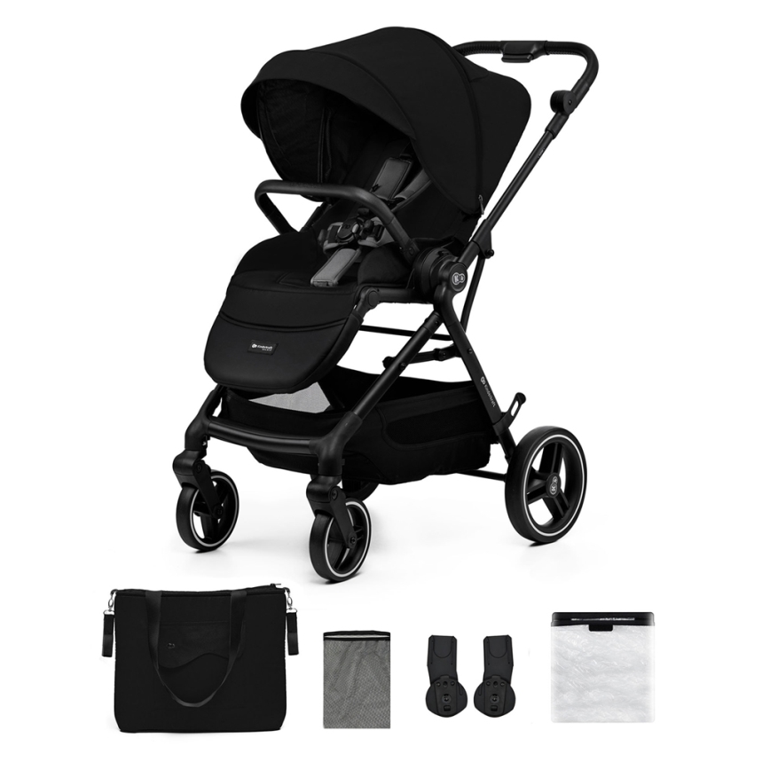 KINDERKRAFT SELECT - Sport-Kinderwagen YOXI Pure black