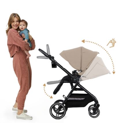 KINDERKRAFT SELECT - Sport-Kinderwagen YOXI Sandbeige