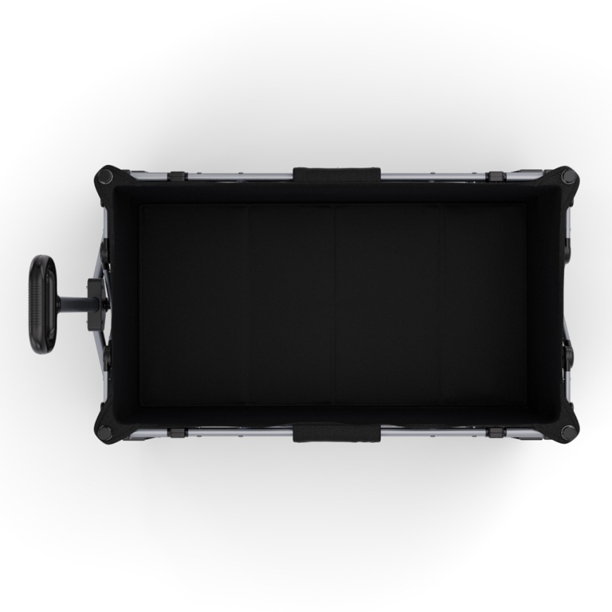 KINDERKRAFT - Zusammenklappbarer Transportwagen WAGON ROLLSTER schwarz