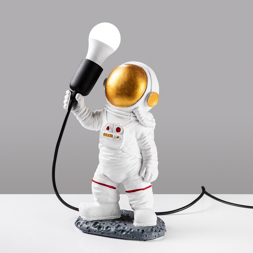 Kinderlampe ASTRONAUT 1xE27/40W/230V Kupfer/Weiß