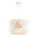 Kinderleuchte CANDY 1xE27/40W/230V Weiß/Beige