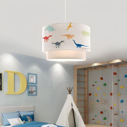 Kinderleuchte CANDY 1xE27/40W/230V weiß/bunt