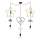Kinderpendelleuchte TRIO 3xE27/20W/230V gelb/blau/grau