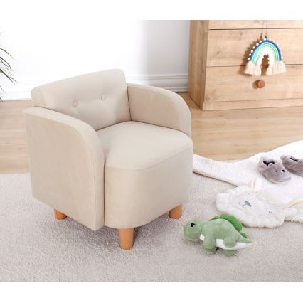 Kindersessel DORY cremefarben