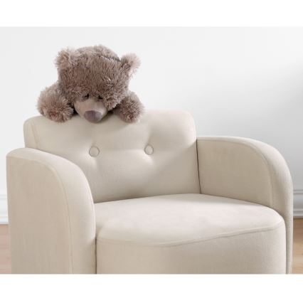 Kindersessel DORY cremefarben