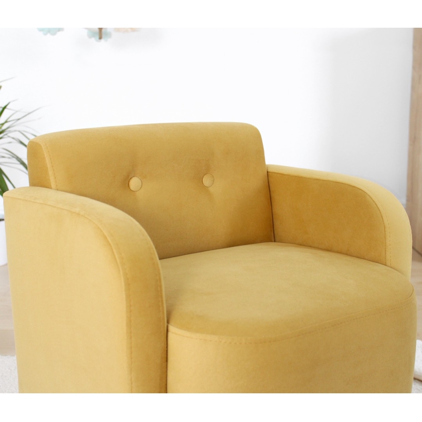 Kindersessel DORY, gelb