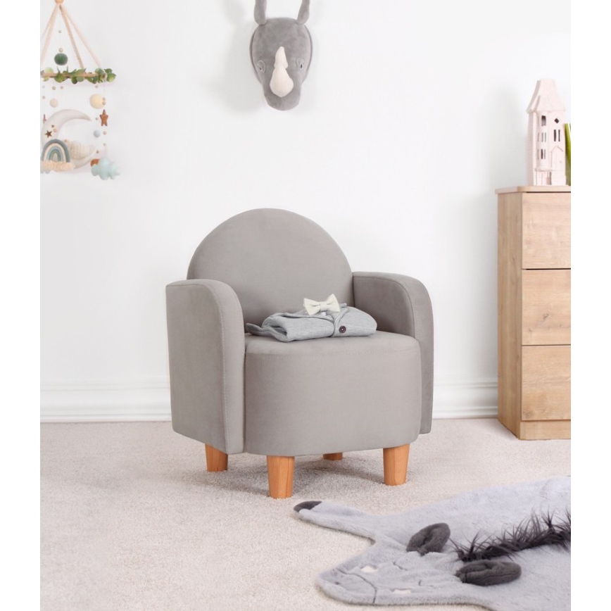 Kindersessel DORY grau