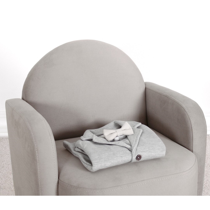 Kindersessel DORY grau