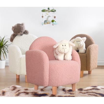 Kindersessel DORY hellrosa