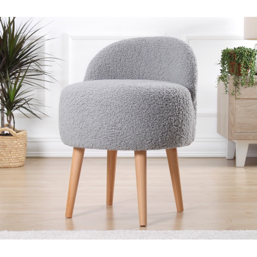 Kindersessel MIKI Ø 46 cm, grau