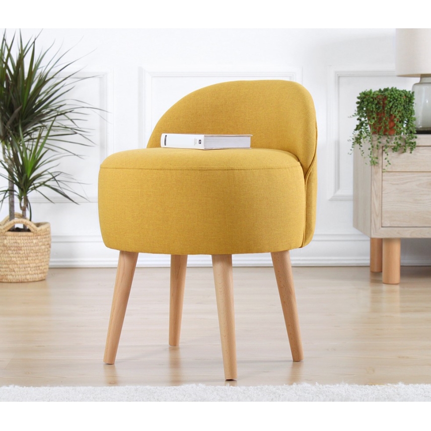 Kindersessel NIKI, Ø 46 cm, gelb
