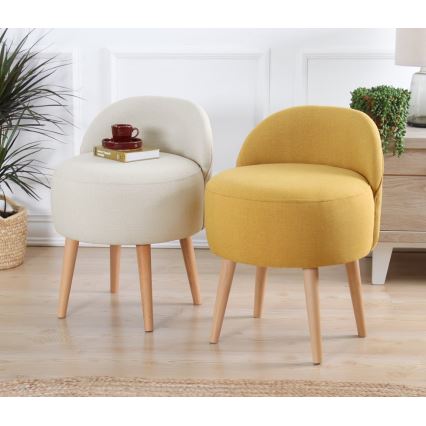 Kindersessel NIKI, Ø 46 cm, gelb