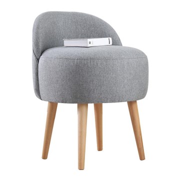 Kindersessel NIKI Ø 46 cm, grau