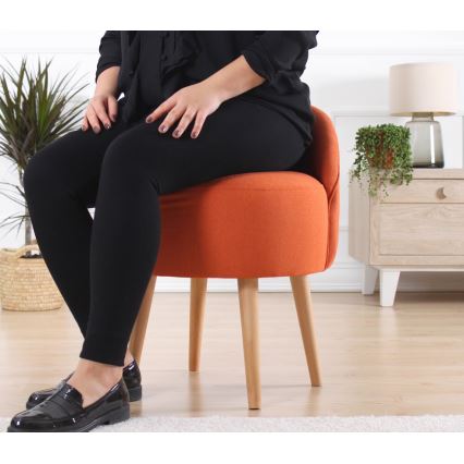 Kindersessel NIKI, Ø 46 cm, orange