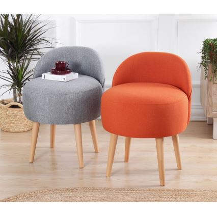 Kindersessel NIKI, Ø 46 cm, orange