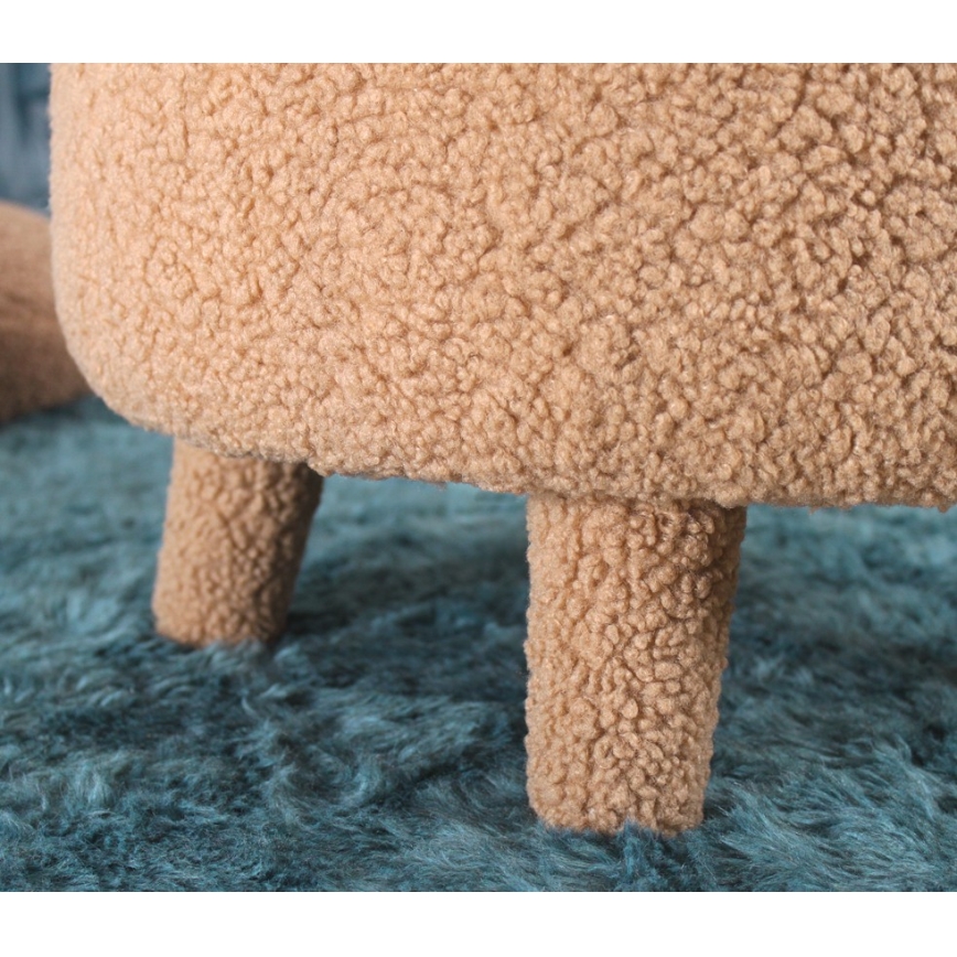 Kindersessel PIXI Ø 46 cm, braun