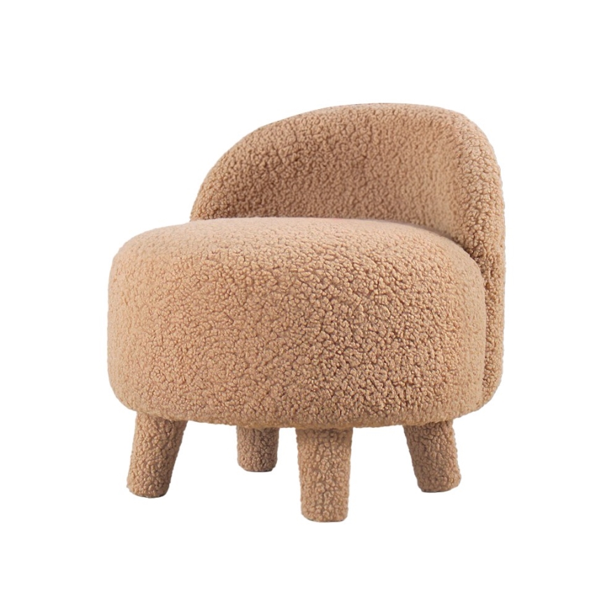 Kindersessel PIXI Ø 46 cm, braun