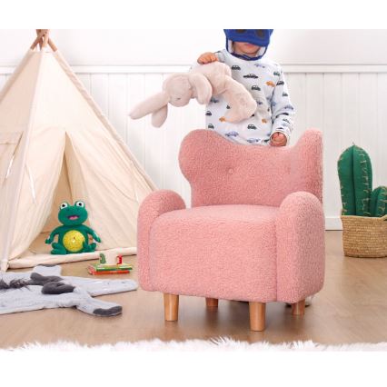 Kindersessel TOBI rosa