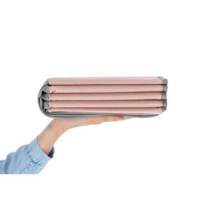Kinder-Trockenpool mit Bällen, Ø 80 cm, rosa/grau