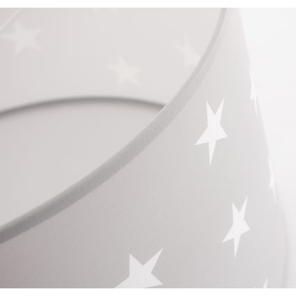 Kinderzimmerleuchte STARS GREY 1xE27/60W/230V