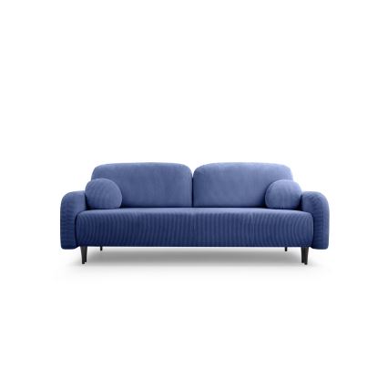 Klappbares Dreisitzer-Polstersofa CLOUDY blau