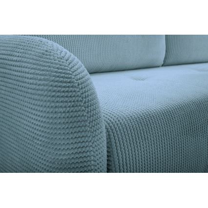Klappbares Dreisitzer-Polstersofa CLOUDY grün