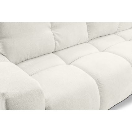 Klappbares Dreisitzer-Polstersofa mit Stauraum ALMADA beige