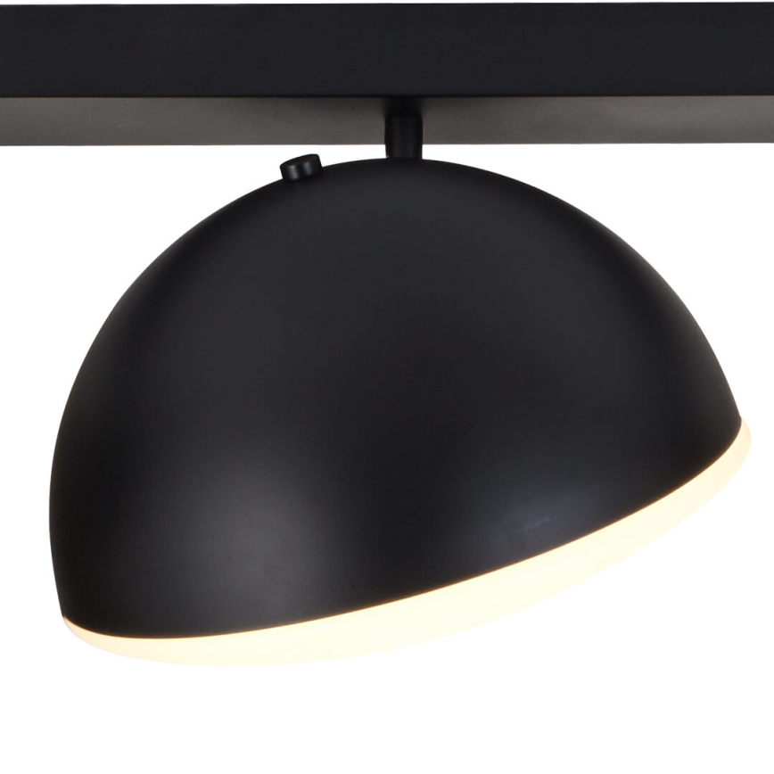 LED Einbauleuchte CROWD 3xLED/20W/230V schwarz