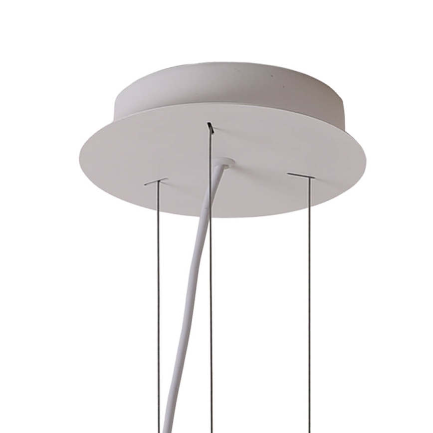 LED Kronleuchter an Kabel PADDY LED/24W/230V weiß