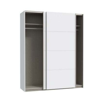 Kleiderschrank KARO 170x210 cm weiß