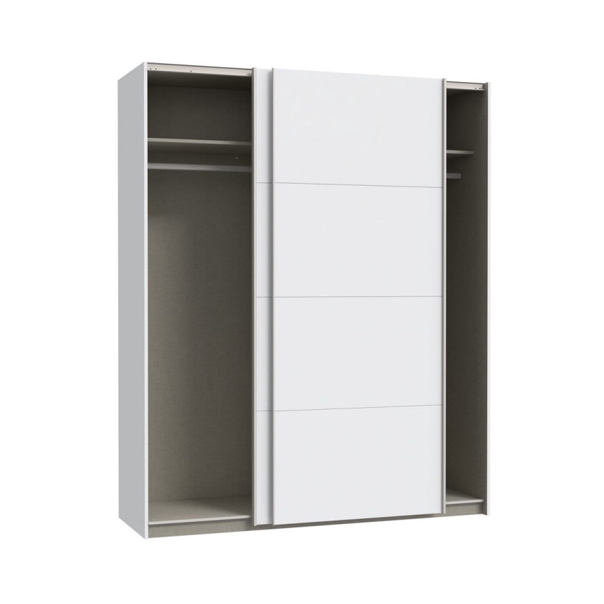 Kleiderschrank KARO 170x210 cm weiß
