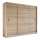 Kleiderschrank mit Schiebetüren SAPHIRA 250x215 cm Sonoma-Eiche