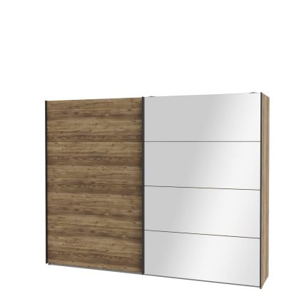 Kleiderschrank mit Spiegel OREN 270x210 cm Artisan-Eiche