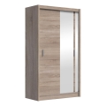Kleiderschrank mit Spiegel SABRINA 120x215 cm Sonoma-Eiche